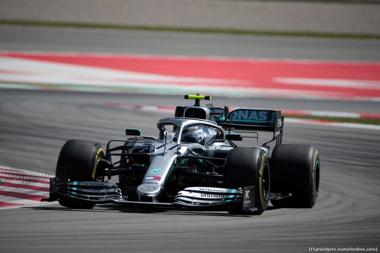 GP SPAGNA, 10.05.2019 - Prove Libere 1, Valtteri Bottas (FIN) Mercedes AMG F1 W010