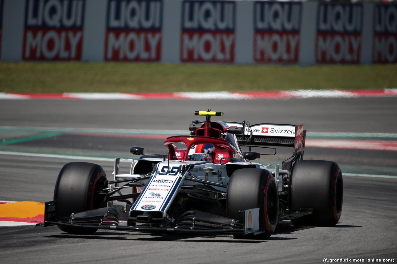 GP SPAGNA, 10.05.2019 - Prove Libere 1, Antonio Giovinazzi (ITA) Alfa Romeo Racing C38