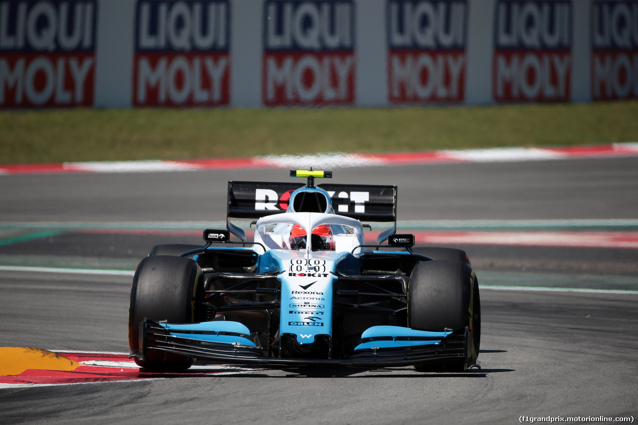GP SPAGNA, 10.05.2019 - Prove Libere 1, Robert Kubica (POL) Williams Racing FW42