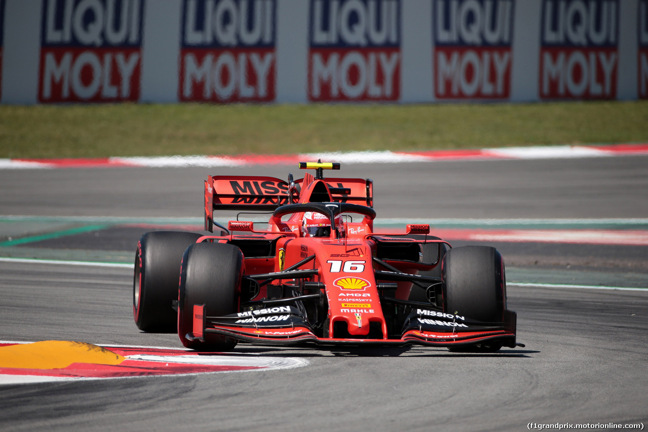 GP SPAGNA, 10.05.2019 - Prove Libere 1, Charles Leclerc (MON) Ferrari SF90