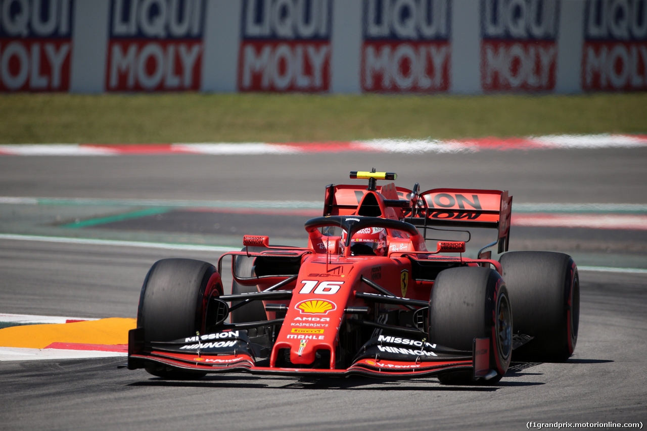 GP SPAGNA, 10.05.2019 - Prove Libere 1, Charles Leclerc (MON) Ferrari SF90