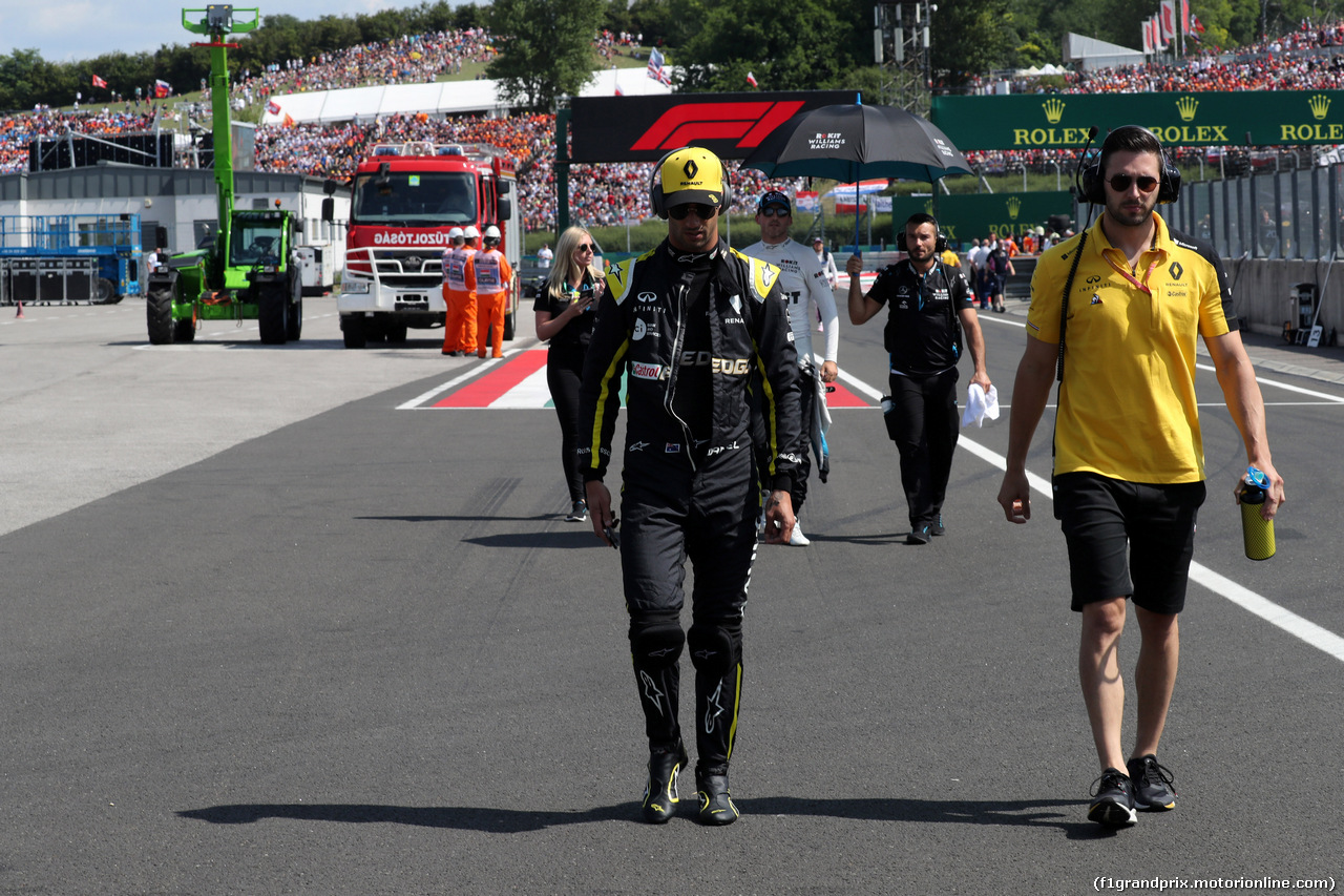 GP UNGHERIA, 04.08.2019 - Gara, Daniel Ricciardo (AUS) Renault Sport F1 Team RS19