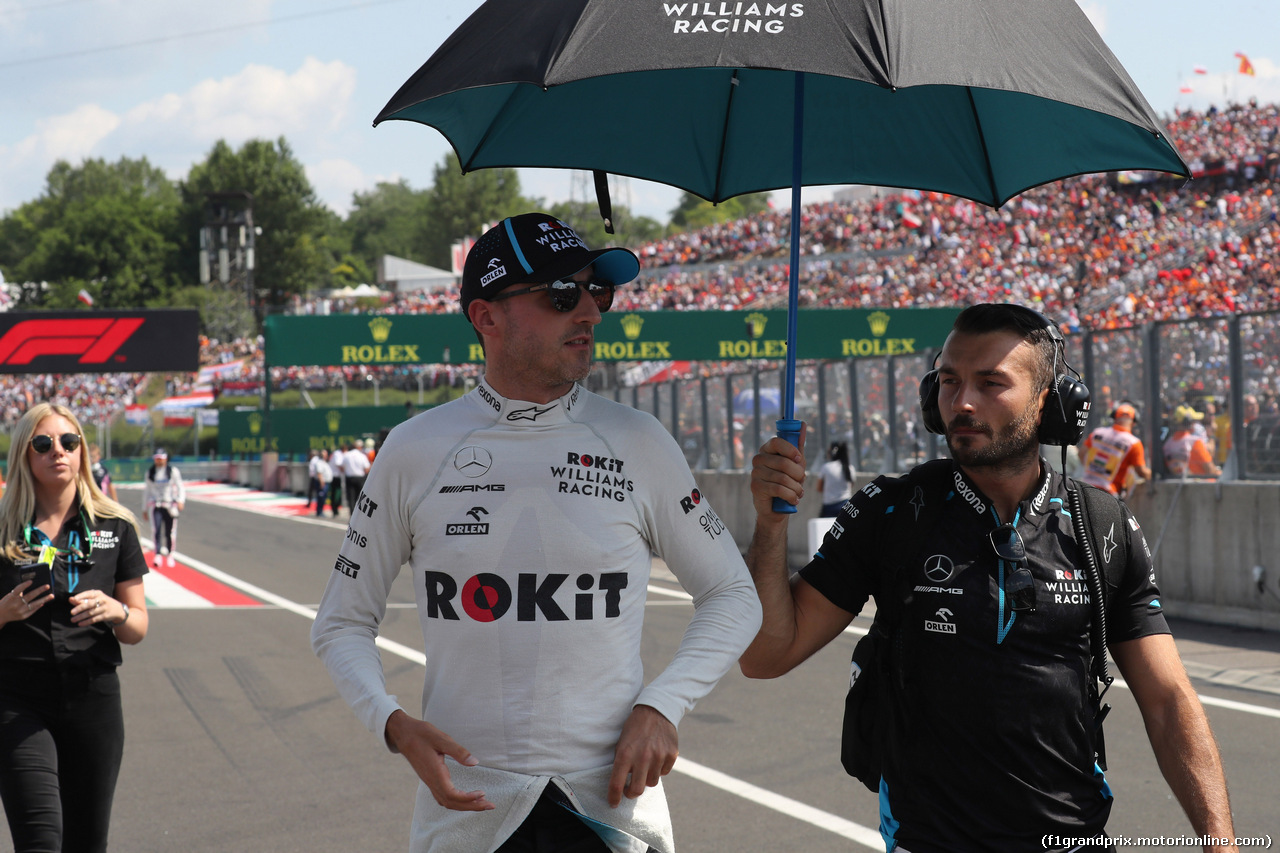 GP UNGHERIA, 04.08.2019 - Gara, Robert Kubica (POL) Williams Racing FW42