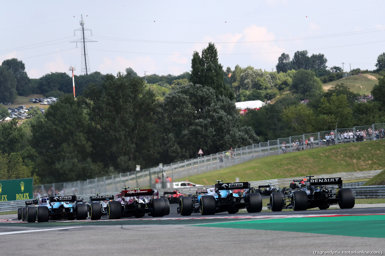 GP UNGHERIA, 04.08.2019 - Gara, Start of the race