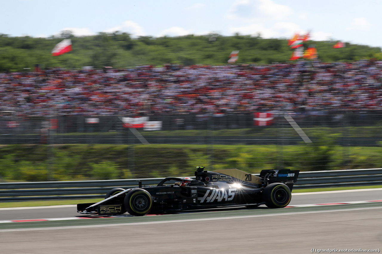 GP UNGHERIA, 04.08.2019 - Gara, Kevin Magnussen (DEN) Haas F1 Team VF-19