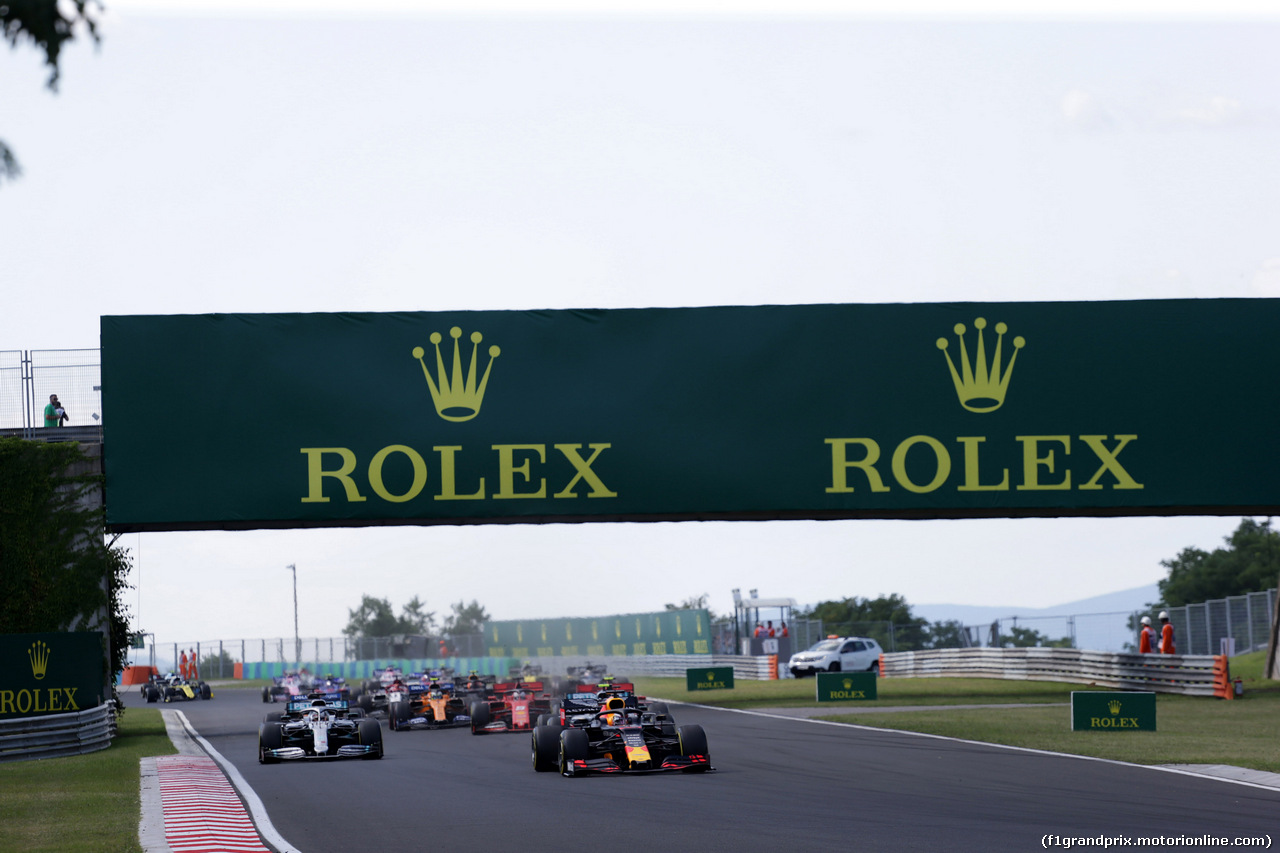 GP UNGHERIA, 04.08.2019 - Gara, Start of the race