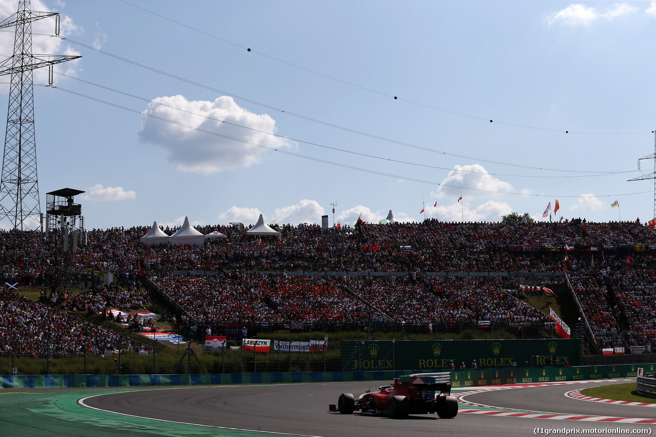 GP UNGHERIA, 04.08.2019 - Gara, Sebastian Vettel (GER) Ferrari SF90