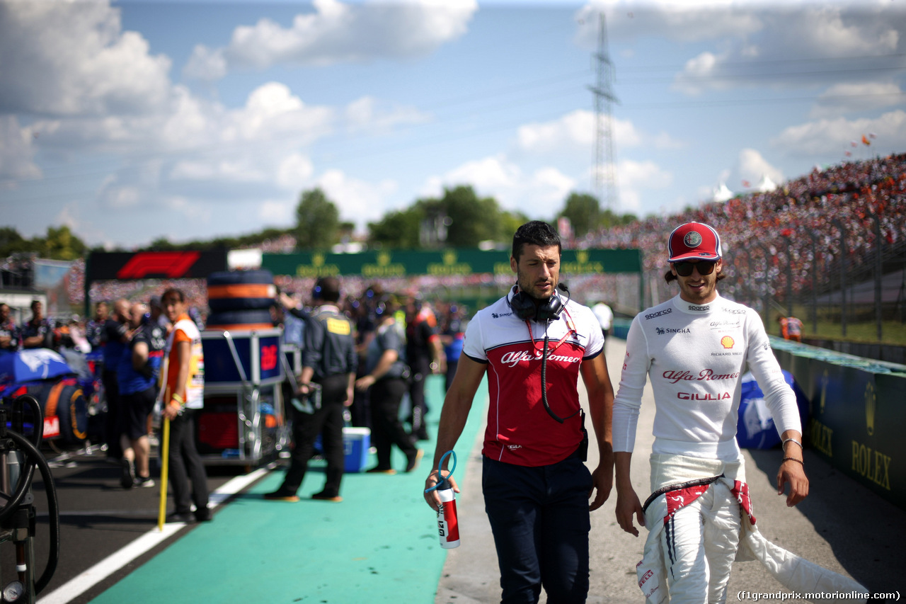 GP UNGHERIA, 04.08.2019 - Gara, Antonio Giovinazzi (ITA) Alfa Romeo Racing C38