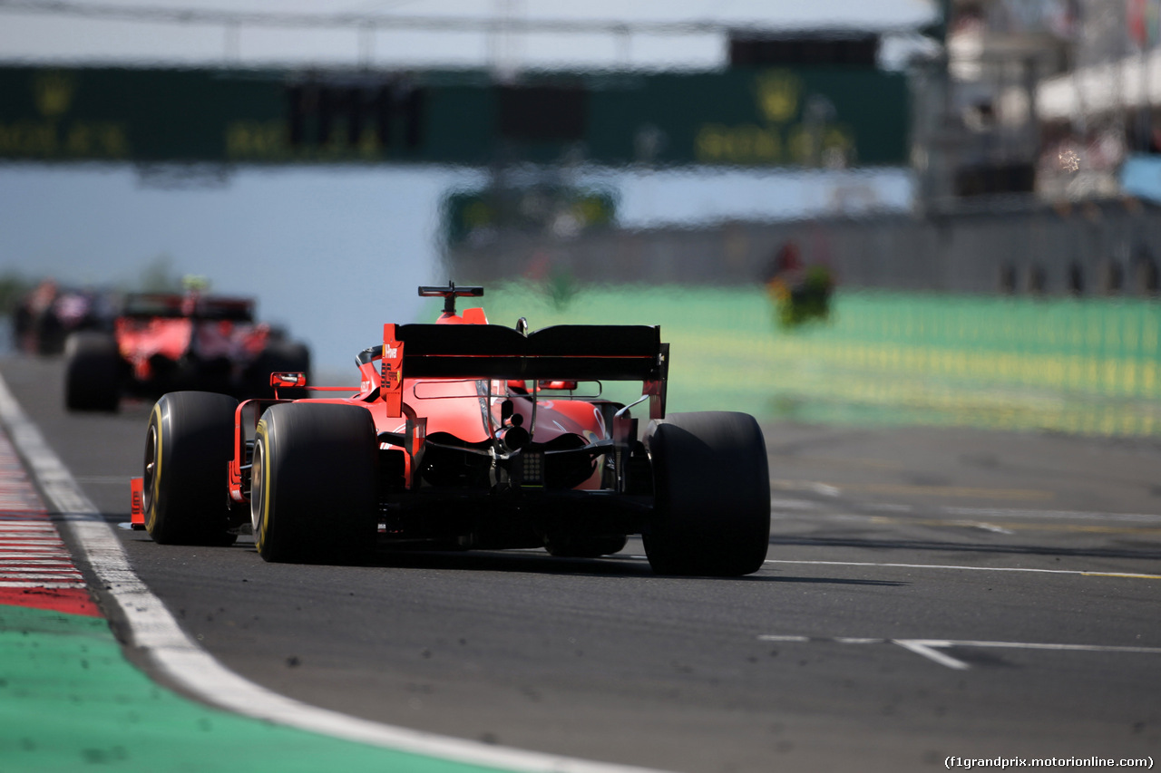 GP UNGHERIA, 04.08.2019 - Gara, Sebastian Vettel (GER) Ferrari SF90