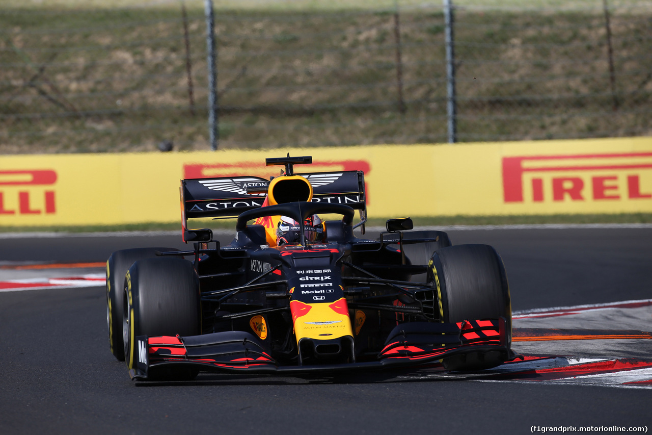 GP UNGHERIA, 04.08.2019 - Gara, Max Verstappen (NED) Red Bull Racing RB15