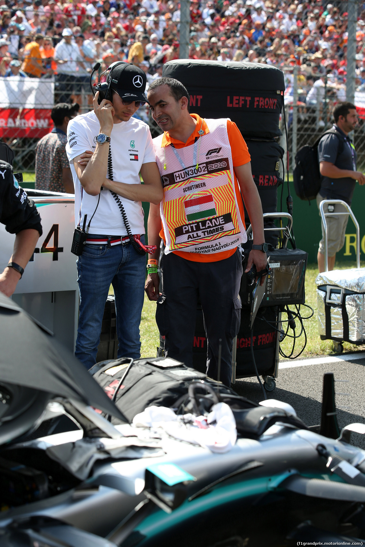 GP UNGHERIA, 04.08.2019 - Gara, Esteban Ocon (FRA) Mercedes AMG F1 Reserve Driver