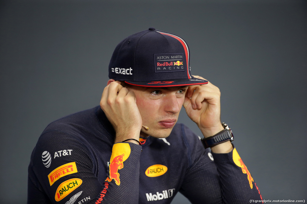 GP UNGHERIA, 04.08.2019 - Gara, Conferenza Stampa, Max Verstappen (NED) Red Bull Racing RB15