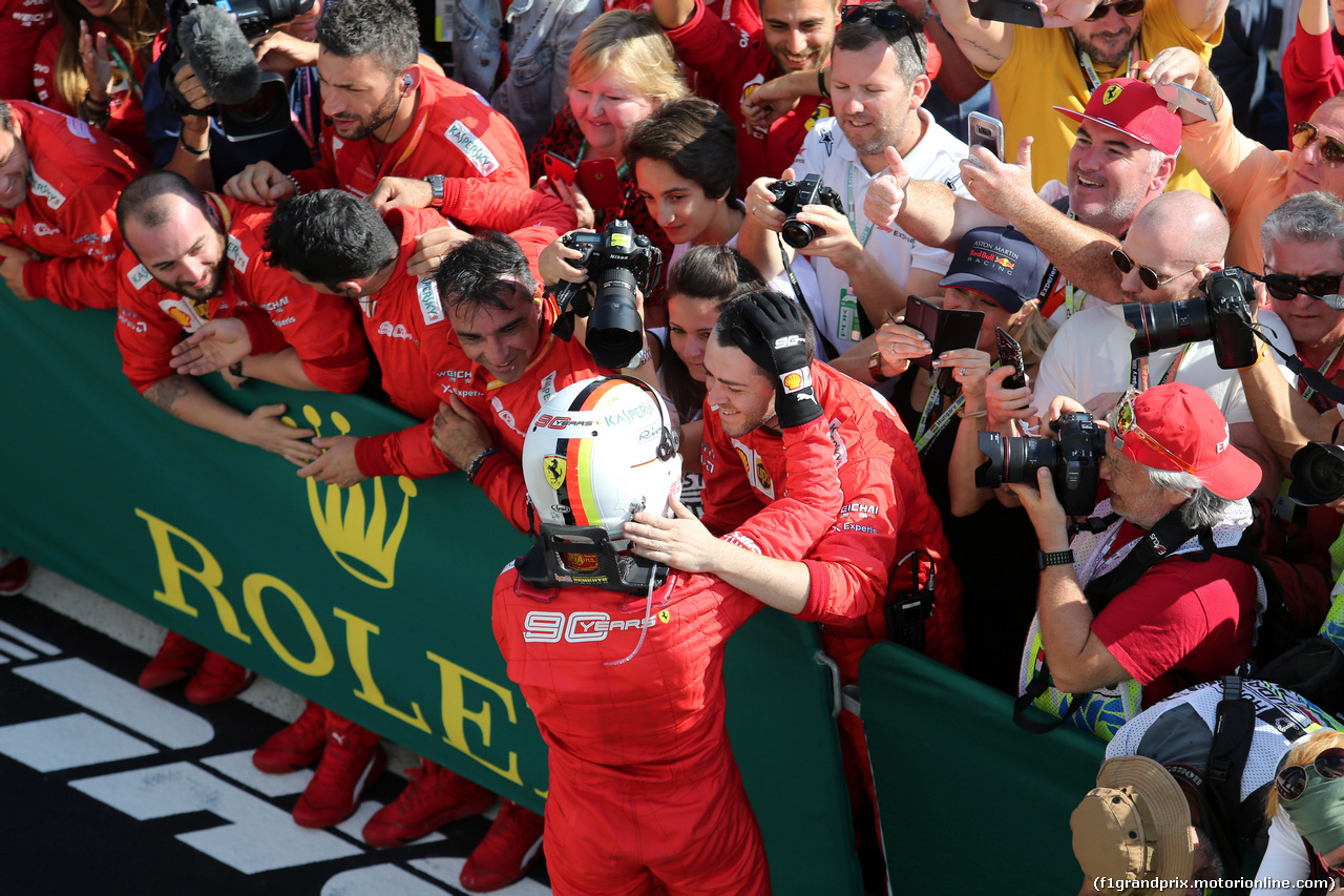 GP UNGHERIA, 04.08.2019 - Gara, 3rd place Sebastian Vettel (GER) Ferrari SF90