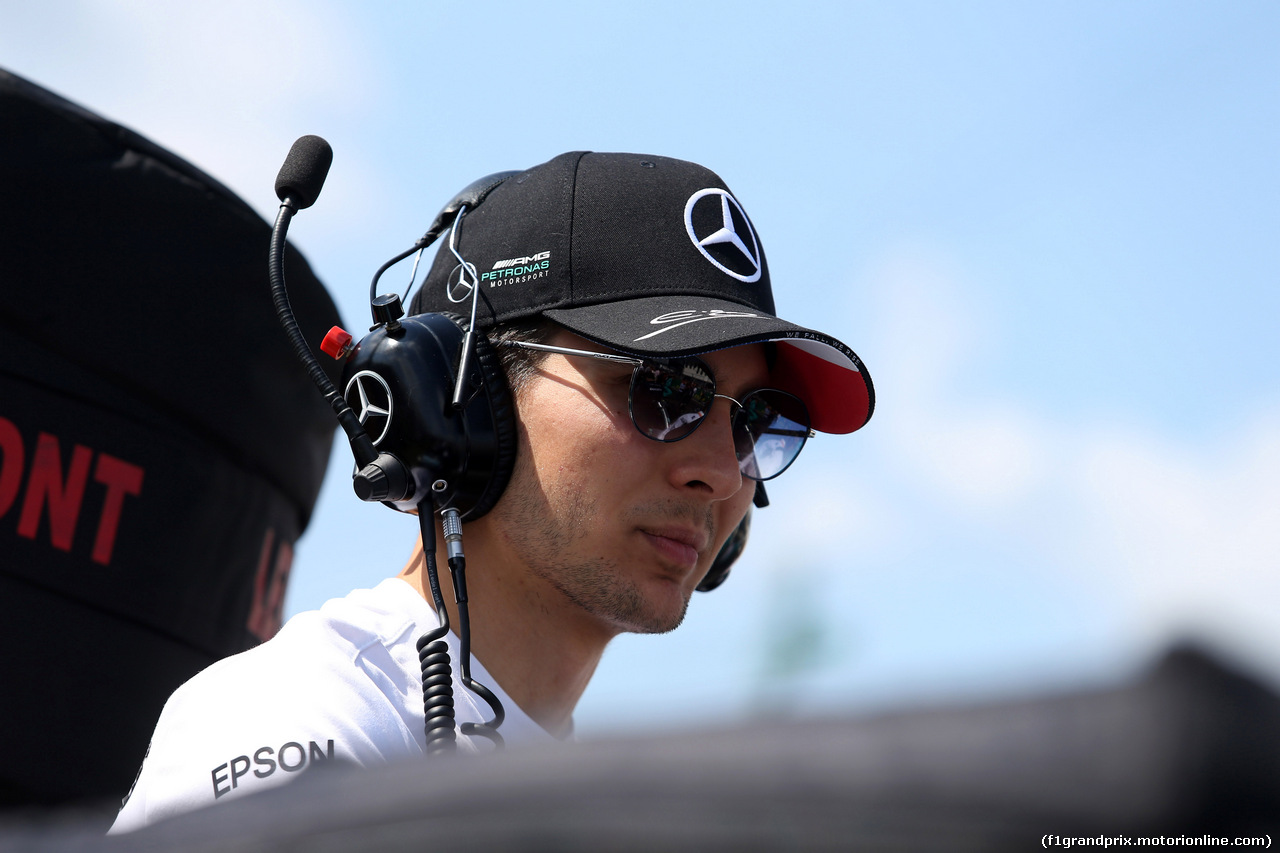 GP UNGHERIA, 04.08.2019 - Gara, Esteban Ocon (FRA) Mercedes AMG F1 Reserve Driver