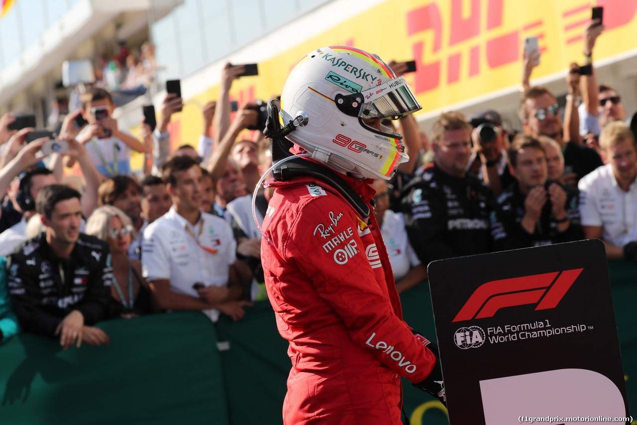 GP UNGHERIA, 04.08.2019 - Gara, 3rd place Sebastian Vettel (GER) Ferrari SF90
