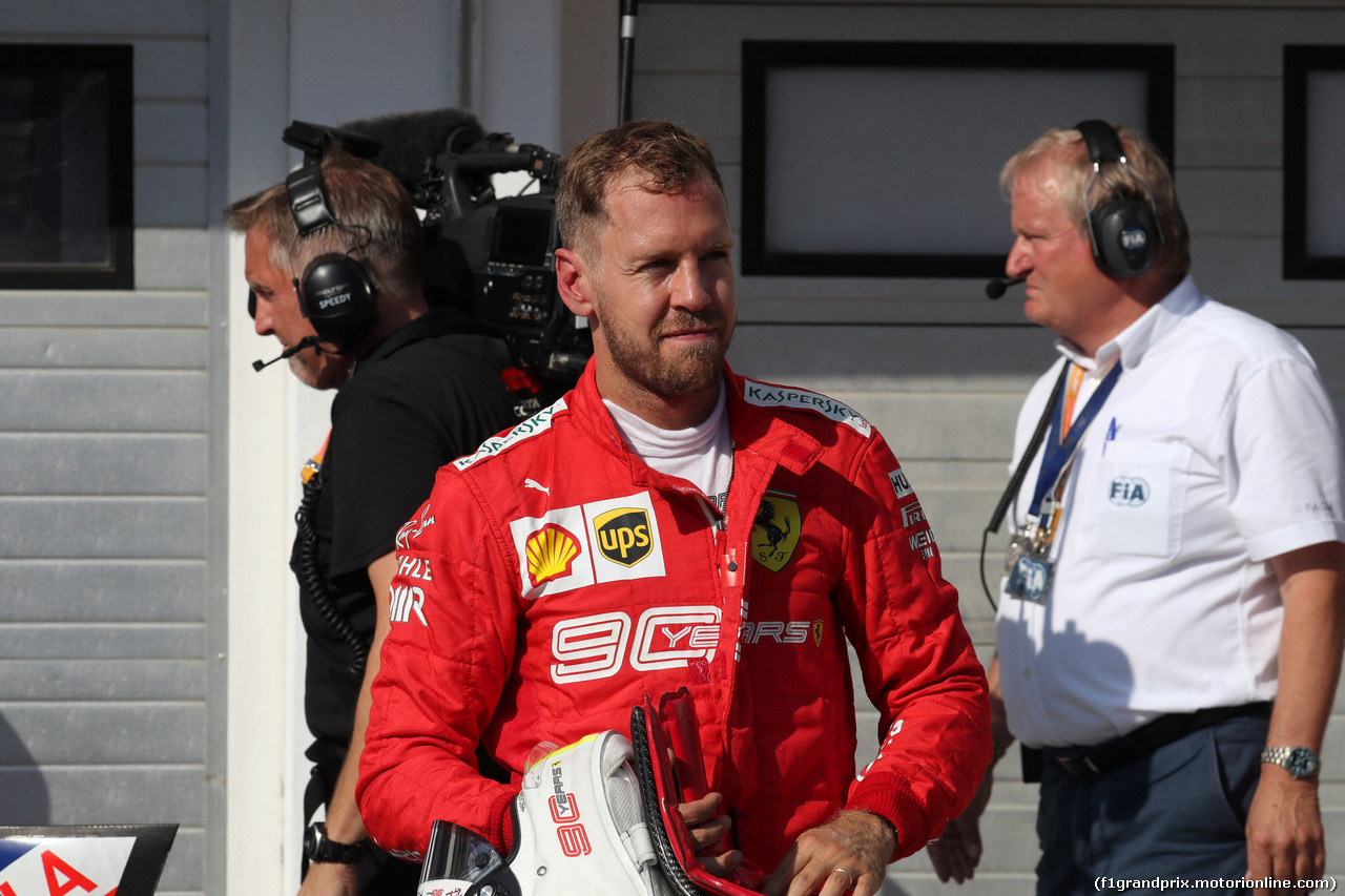 GP UNGHERIA, 04.08.2019 - Gara, 3rd place Sebastian Vettel (GER) Ferrari SF90