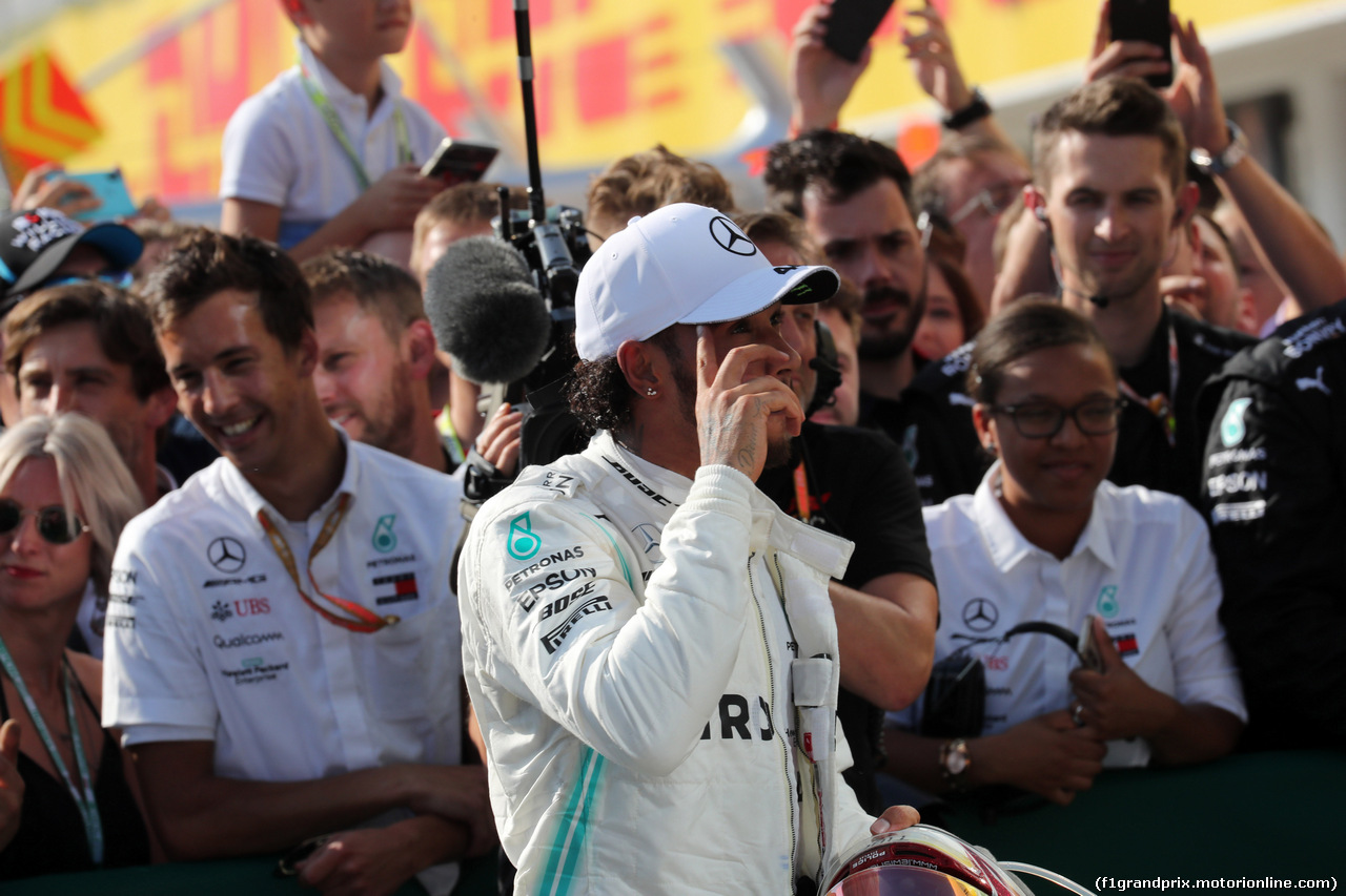 GP UNGHERIA, 04.08.2019 - Gara, Lewis Hamilton (GBR) Mercedes AMG F1 W10 vincitore
