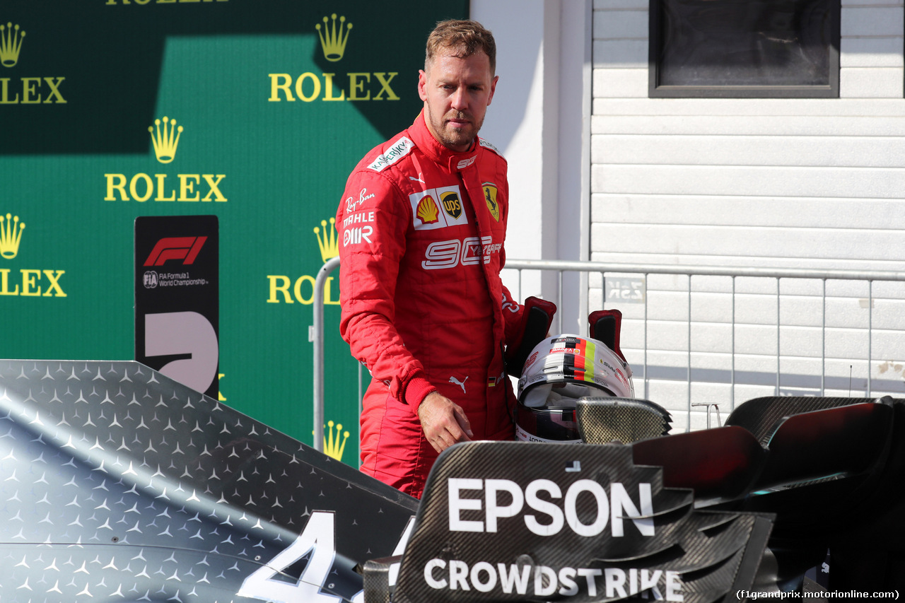 GP UNGHERIA, 04.08.2019 - Gara, 3rd place Sebastian Vettel (GER) Ferrari SF90