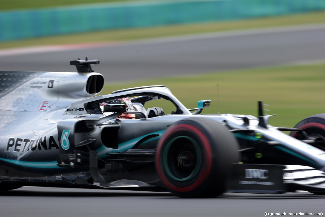 GP UNGHERIA, 03.08.2019 - Prove Libere 3, Lewis Hamilton (GBR) Mercedes AMG F1 W10