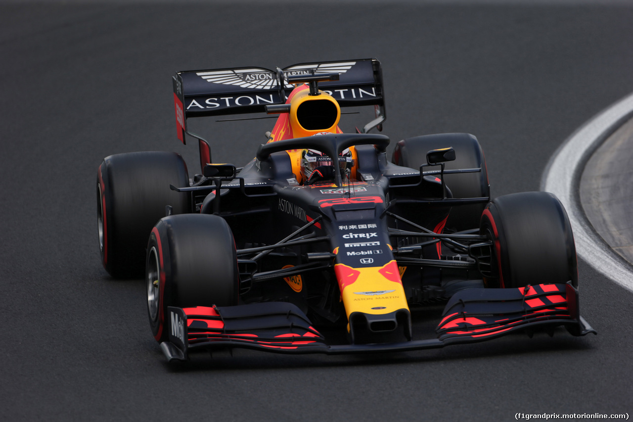GP UNGHERIA, 03.08.2019 - Prove Libere 3, Max Verstappen (NED) Red Bull Racing RB15
