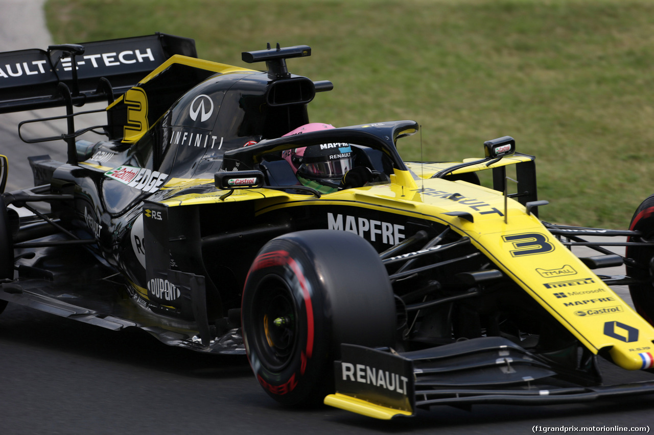 GP UNGHERIA, 03.08.2019 - Prove Libere 3, Daniel Ricciardo (AUS) Renault Sport F1 Team RS19