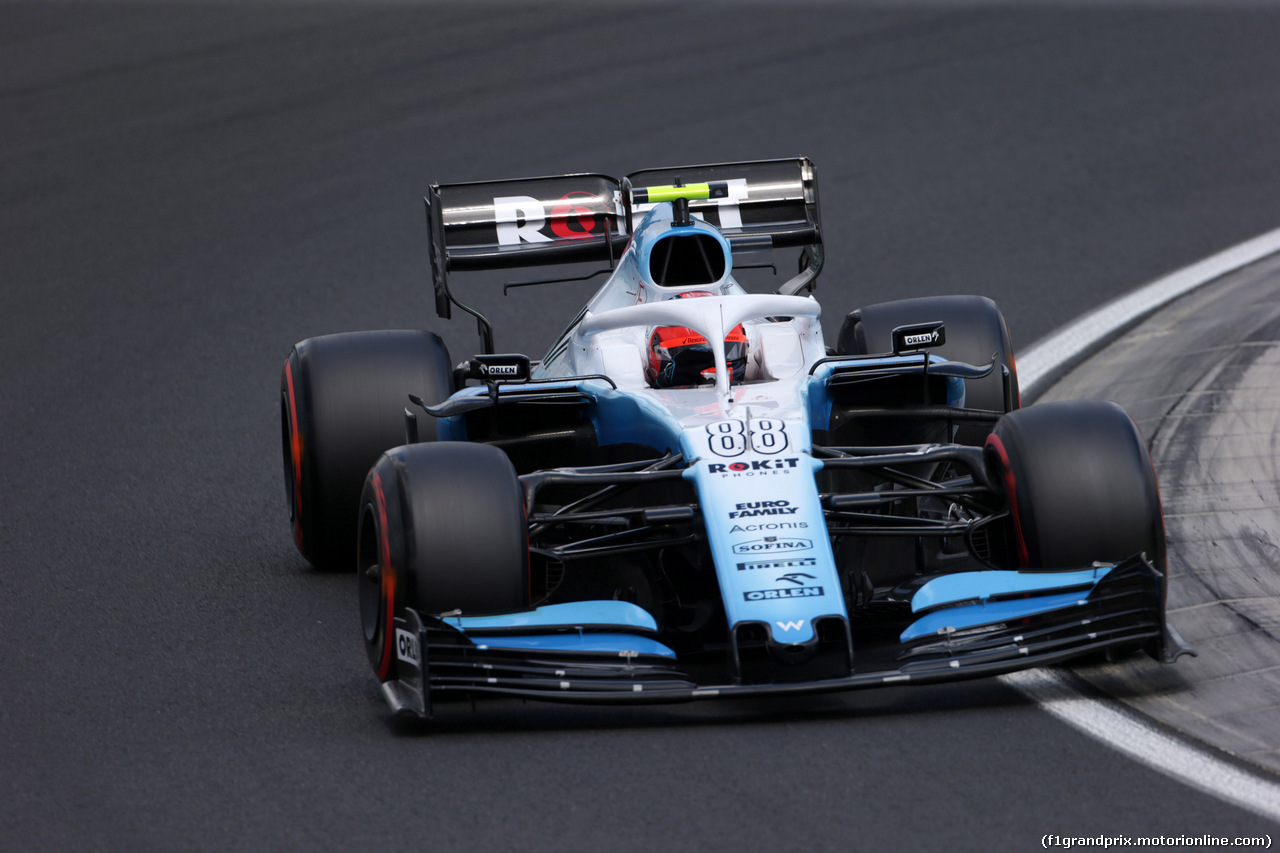GP UNGHERIA, 03.08.2019 - Prove Libere 3, Robert Kubica (POL) Williams Racing FW42