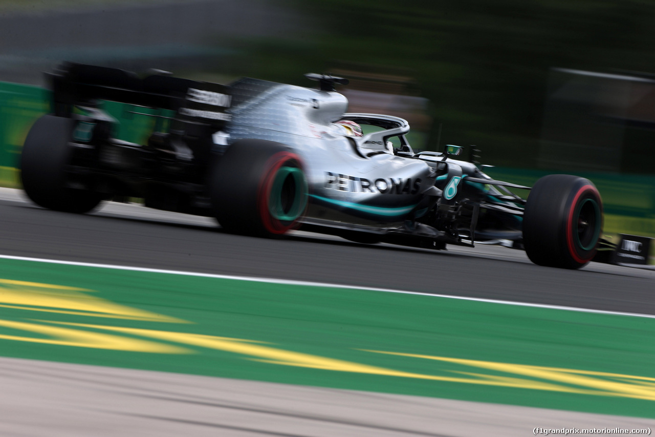 GP UNGHERIA, 03.08.2019 - Prove Libere 3, Lewis Hamilton (GBR) Mercedes AMG F1 W10