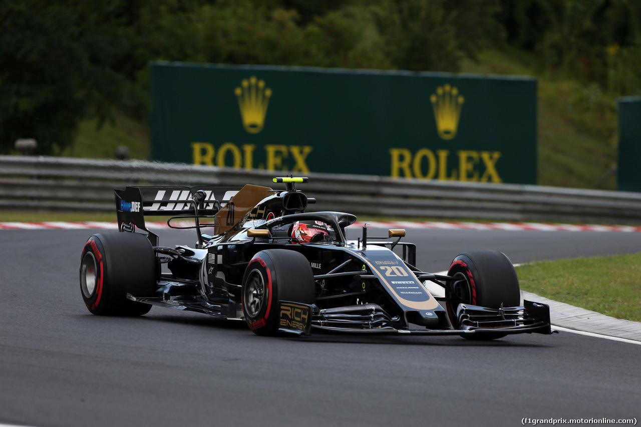 GP UNGHERIA, 03.08.2019 - Prove Libere 3, Kevin Magnussen (DEN) Haas F1 Team VF-19