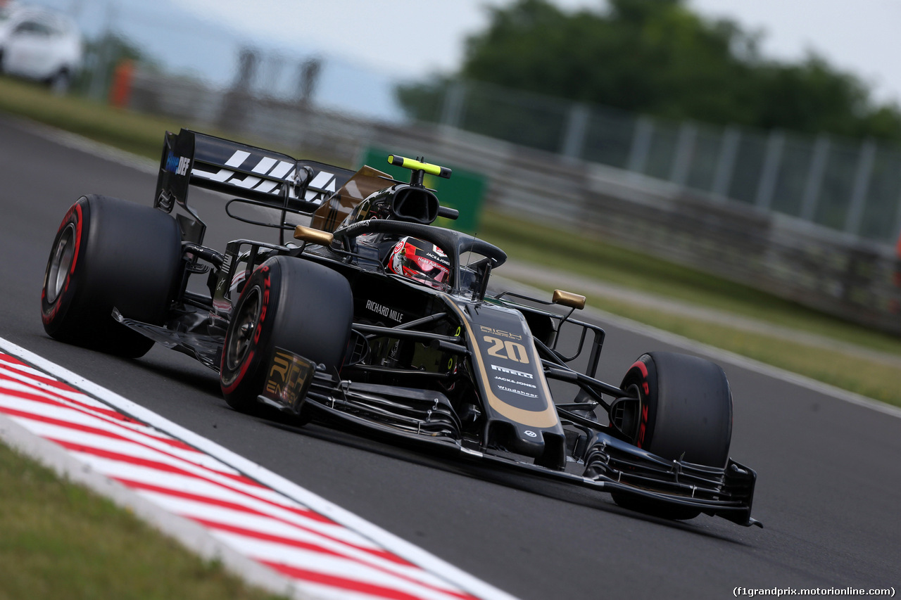 GP UNGHERIA, 03.08.2019 - Prove Libere 3, Kevin Magnussen (DEN) Haas F1 Team VF-19