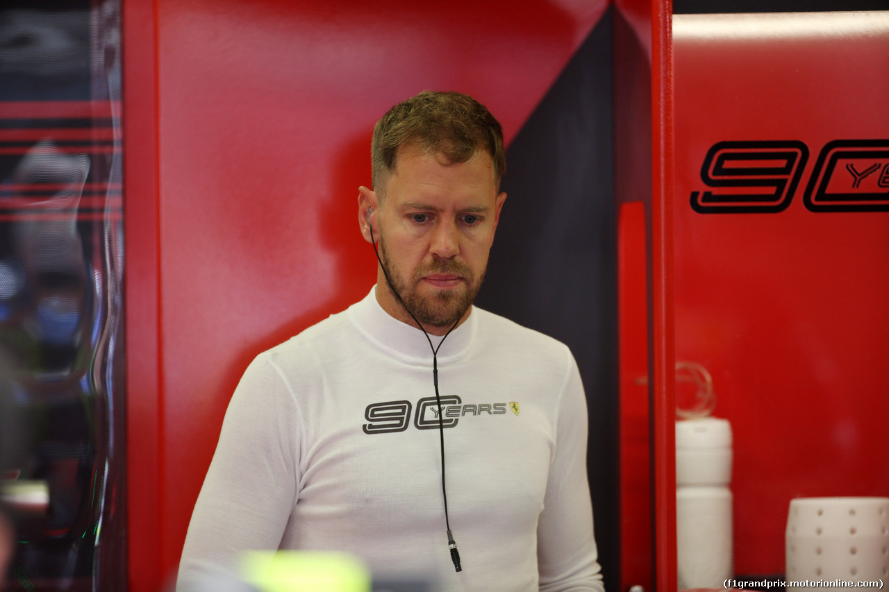 GP UNGHERIA, 03.08.2019 - Prove Libere 3, Sebastian Vettel (GER) Ferrari SF90