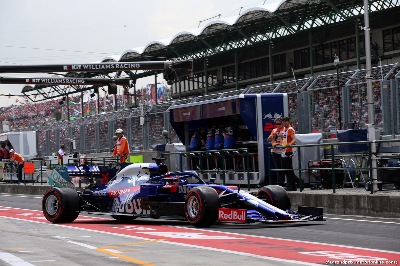 GP UNGHERIA, 03.08.2019 - Prove Libere 3, Daniil Kvyat (RUS) Scuderia Toro Rosso STR14
