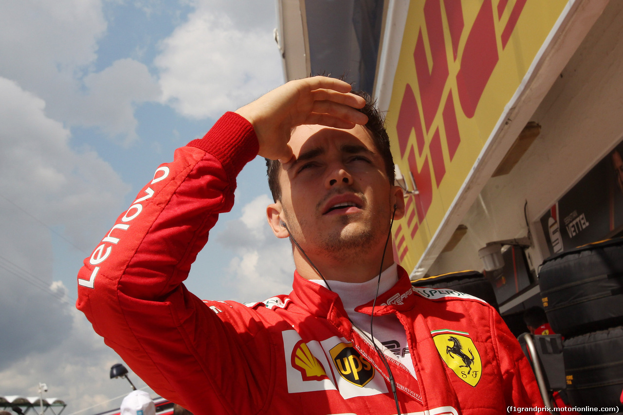 GP UNGHERIA, 03.08.2019 - Prove Libere 3, Charles Leclerc (MON) Ferrari SF90