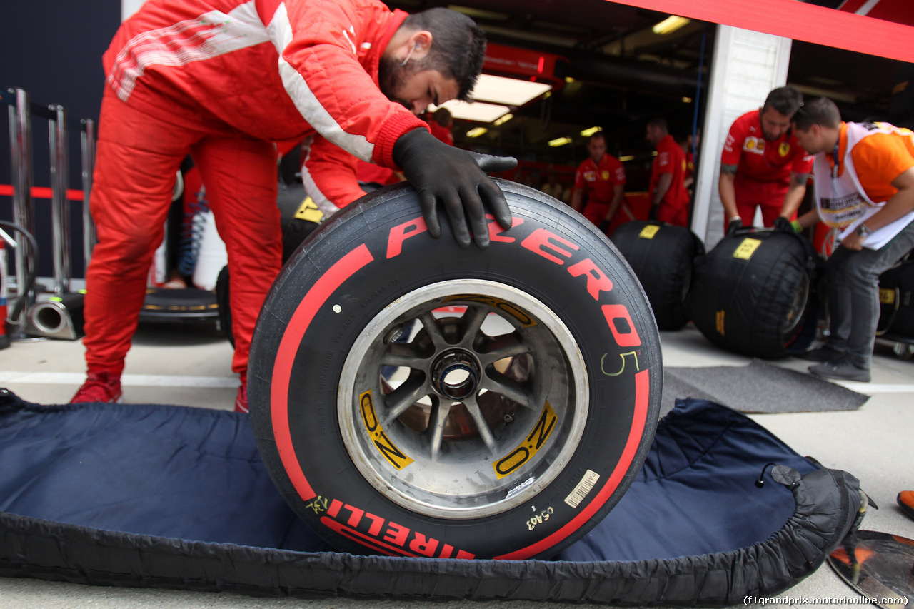 GP UNGHERIA, 03.08.2019 - Prove Libere 3, Pirelli Tyres of Ferrari