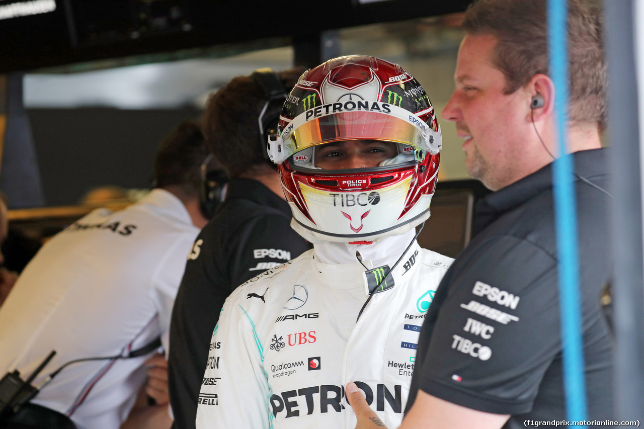 GP UNGHERIA, 03.08.2019 - Prove Libere 3, Lewis Hamilton (GBR) Mercedes AMG F1 W10