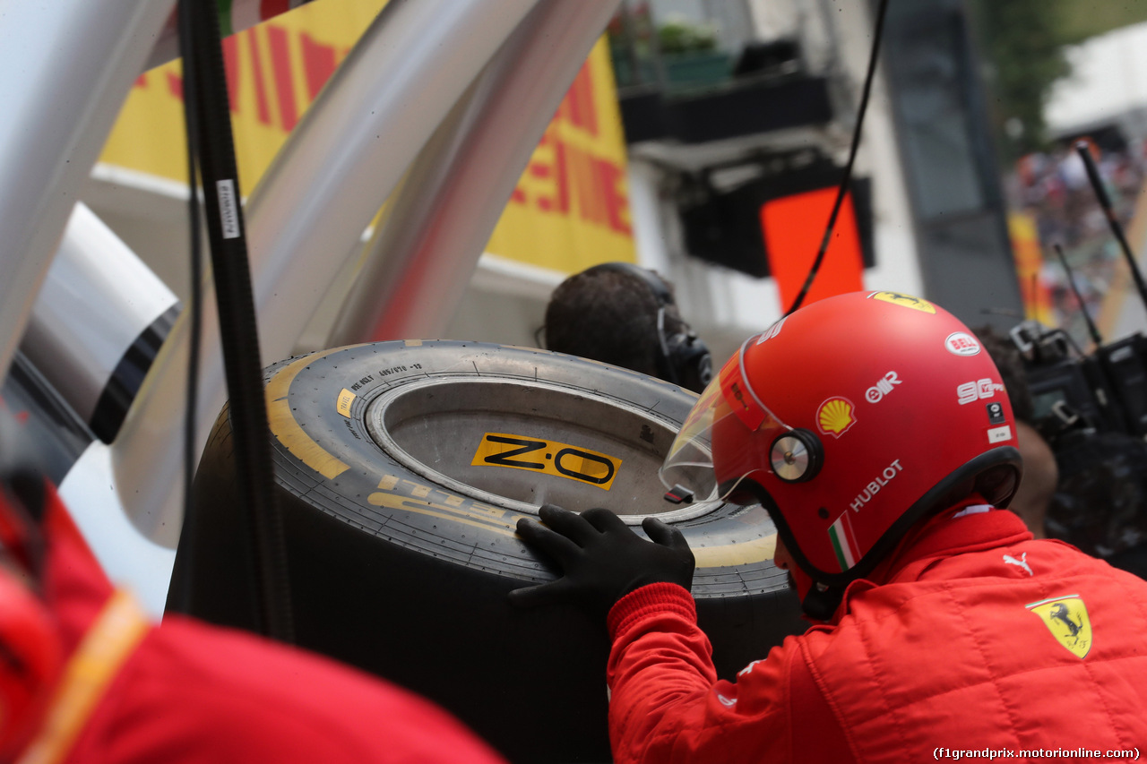 GP UNGHERIA, 03.08.2019 - Prove Libere 3, Pirelli Tyre of Ferrari