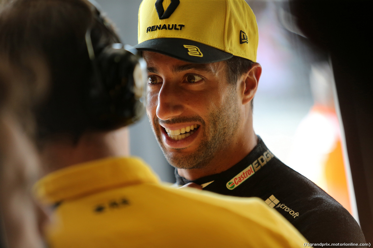 GP UNGHERIA, 03.08.2019 - Qualifiche, Daniel Ricciardo (AUS) Renault Sport F1 Team RS19