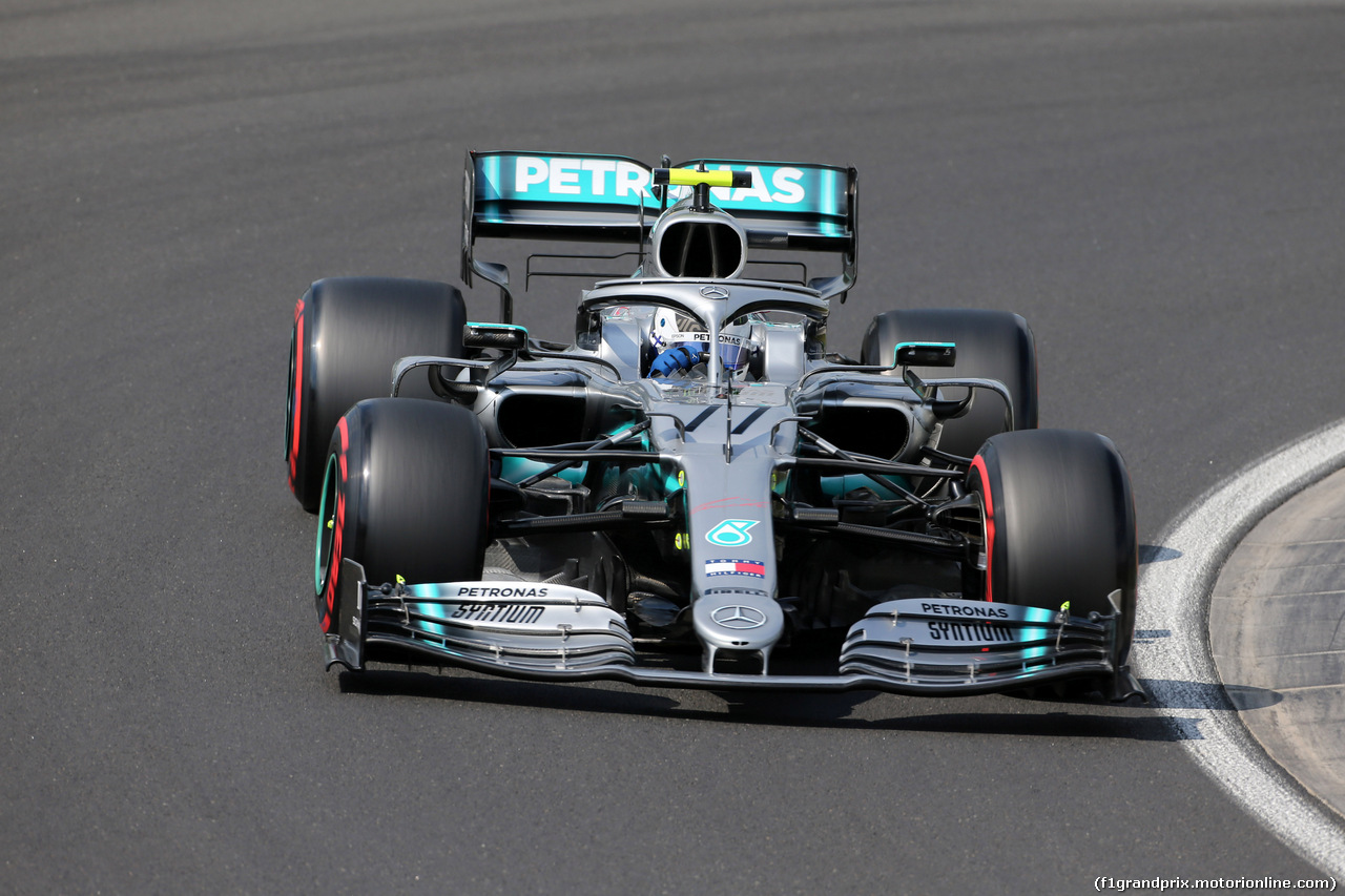 GP UNGHERIA, 03.08.2019 - Qualifiche, Valtteri Bottas (FIN) Mercedes AMG F1 W010