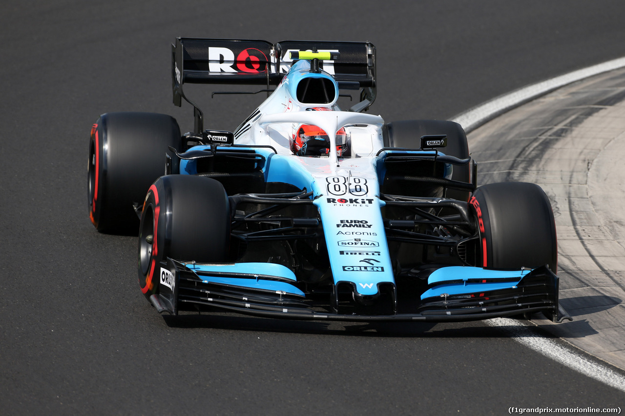 GP UNGHERIA, 03.08.2019 - Qualifiche, Robert Kubica (POL) Williams Racing FW42