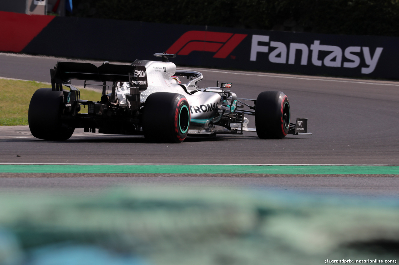 GP UNGHERIA, 03.08.2019 - Qualifiche, Lewis Hamilton (GBR) Mercedes AMG F1 W10