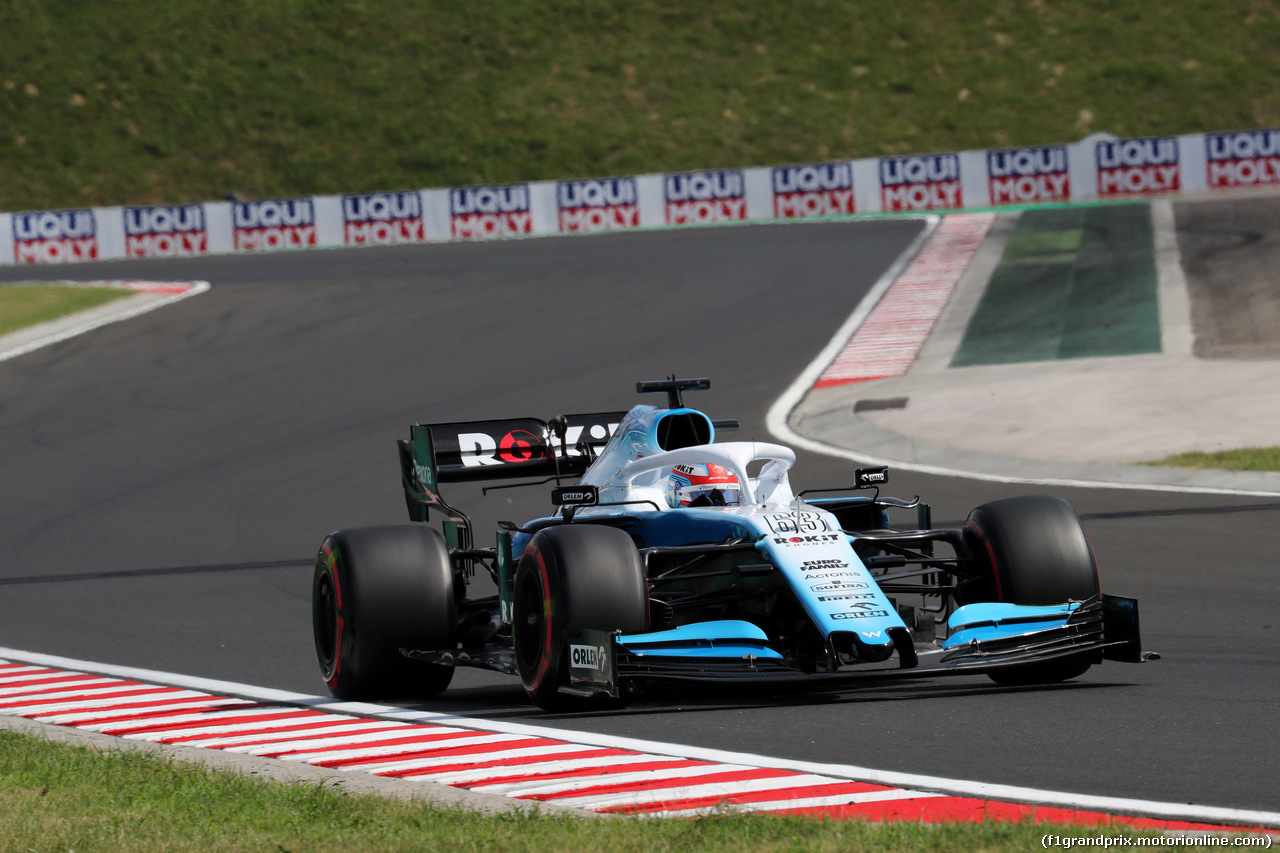 GP UNGHERIA, 03.08.2019 - Qualifiche, George Russell (GBR) Williams Racing FW42