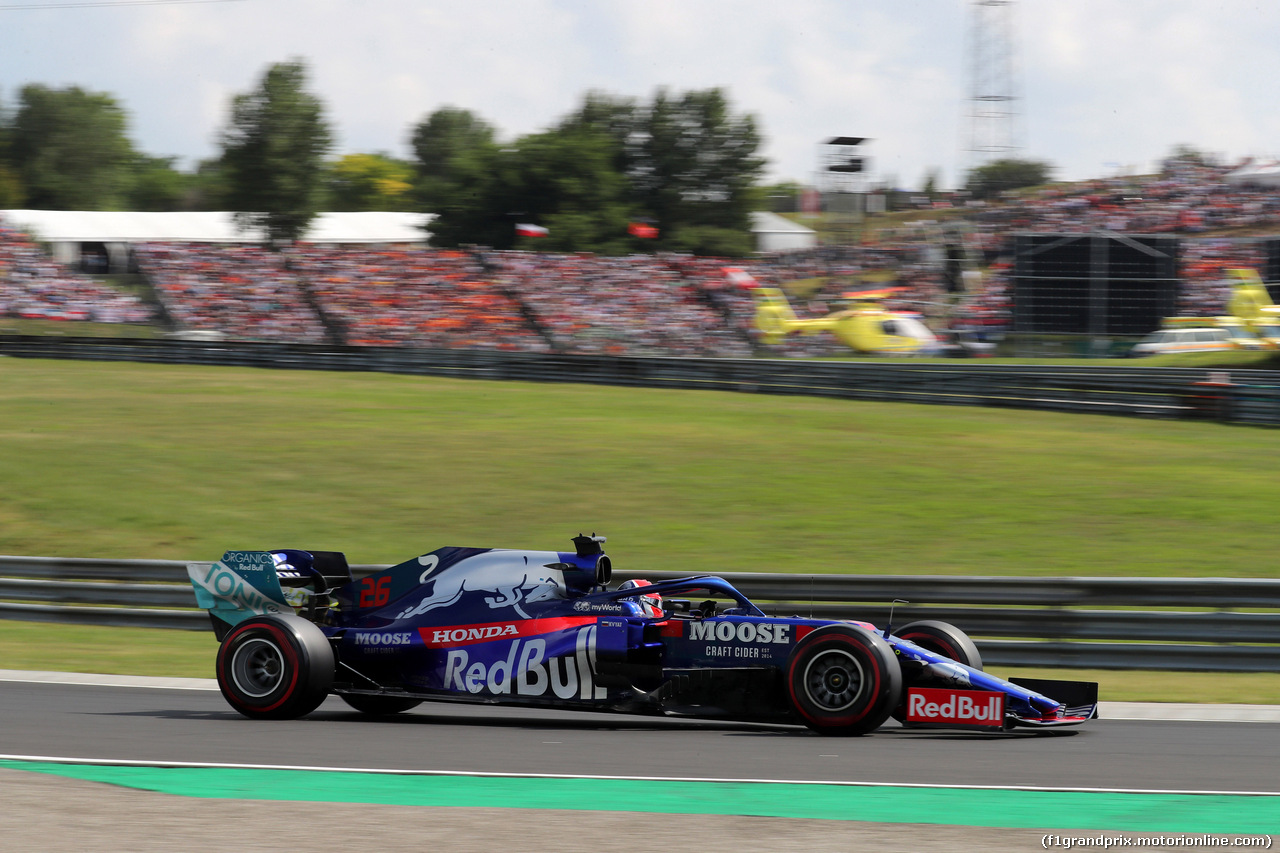 GP UNGHERIA, 03.08.2019 - Qualifiche, Daniil Kvyat (RUS) Scuderia Toro Rosso STR14