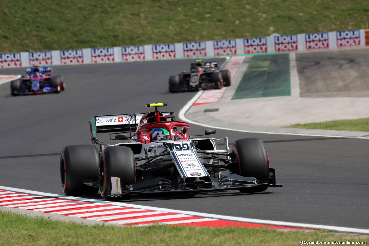 GP UNGHERIA, 03.08.2019 - Qualifiche, Antonio Giovinazzi (ITA) Alfa Romeo Racing C38