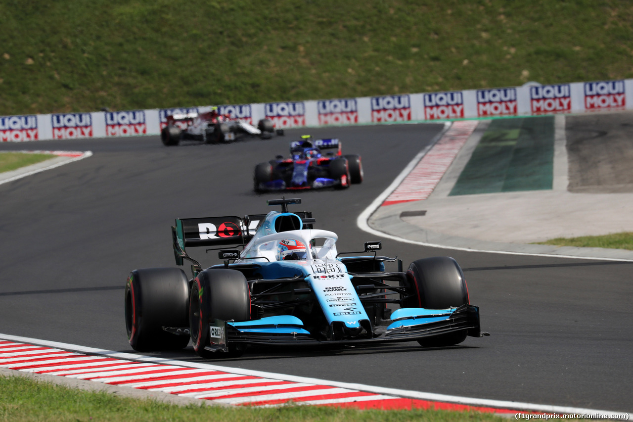 GP UNGHERIA, 03.08.2019 - Qualifiche, George Russell (GBR) Williams Racing FW42