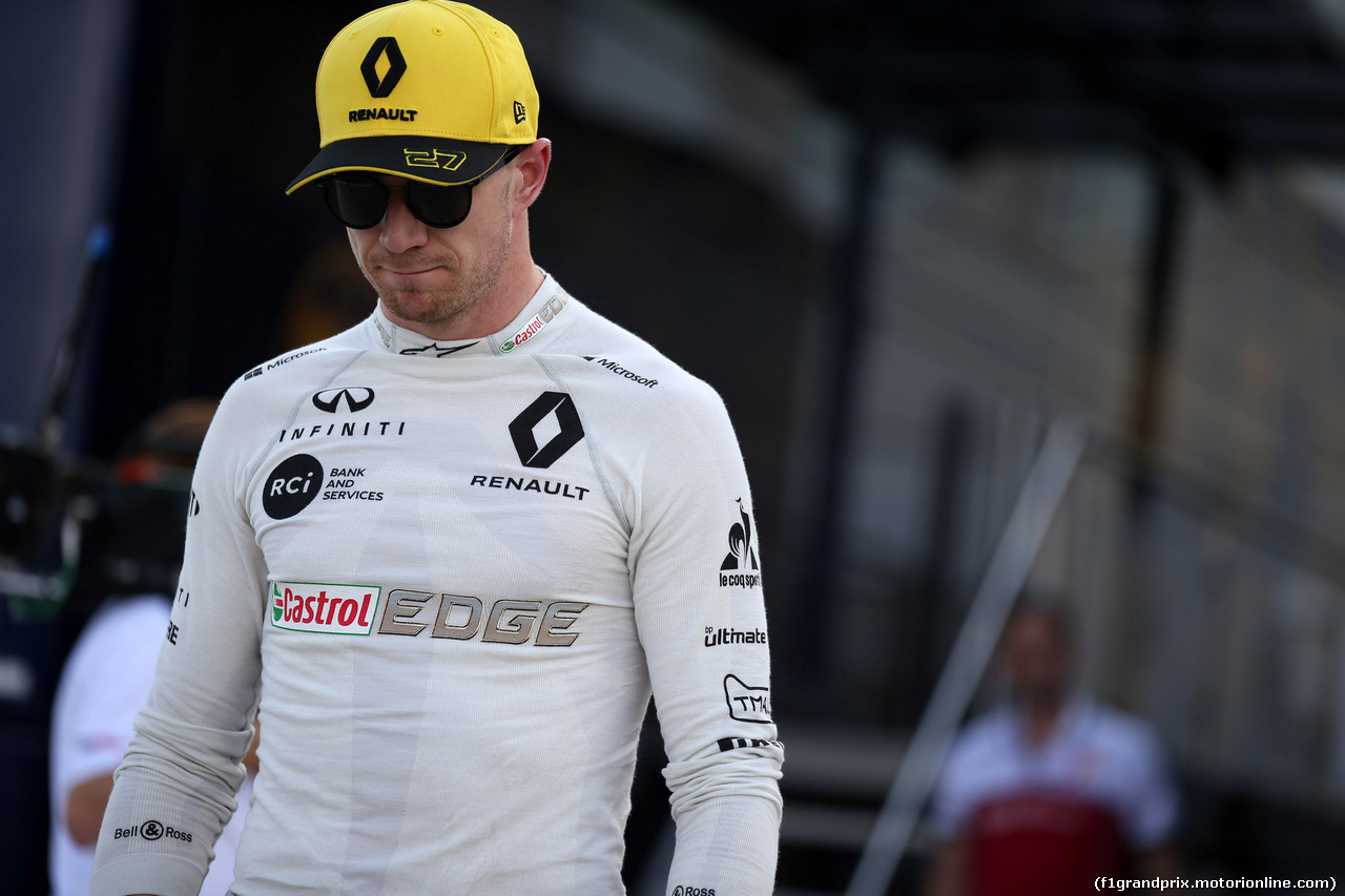 GP UNGHERIA, 03.08.2019 - Qualifiche, Nico Hulkenberg (GER) Renault Sport F1 Team RS19