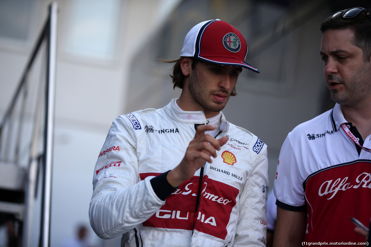 GP UNGHERIA, 03.08.2019 - Qualifiche, Antonio Giovinazzi (ITA) Alfa Romeo Racing C38