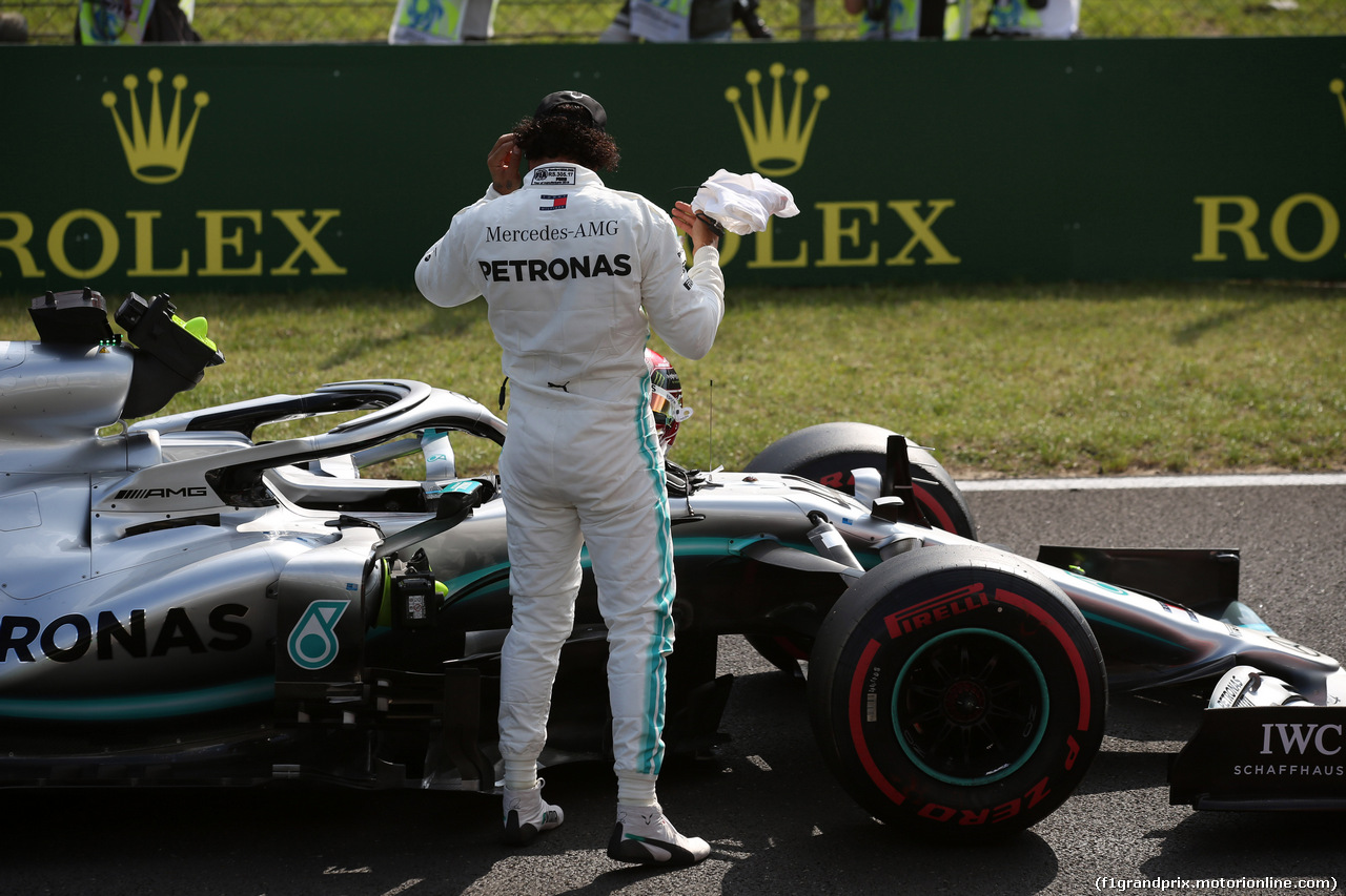 GP UNGHERIA, 03.08.2019 - Qualifiche, 3rd place Lewis Hamilton (GBR) Mercedes AMG F1 W10