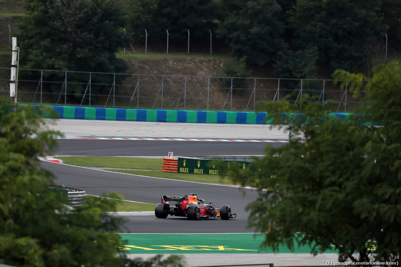 GP UNGHERIA, 03.08.2019 - Qualifiche, Max Verstappen (NED) Red Bull Racing RB15