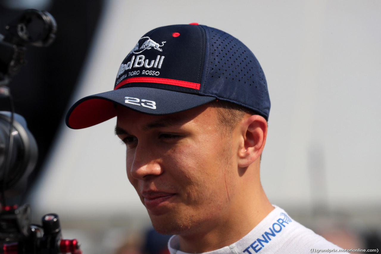 GP UNGHERIA, 03.08.2019 - Qualifiche, Alexander Albon (THA) Scuderia Toro Rosso STR14