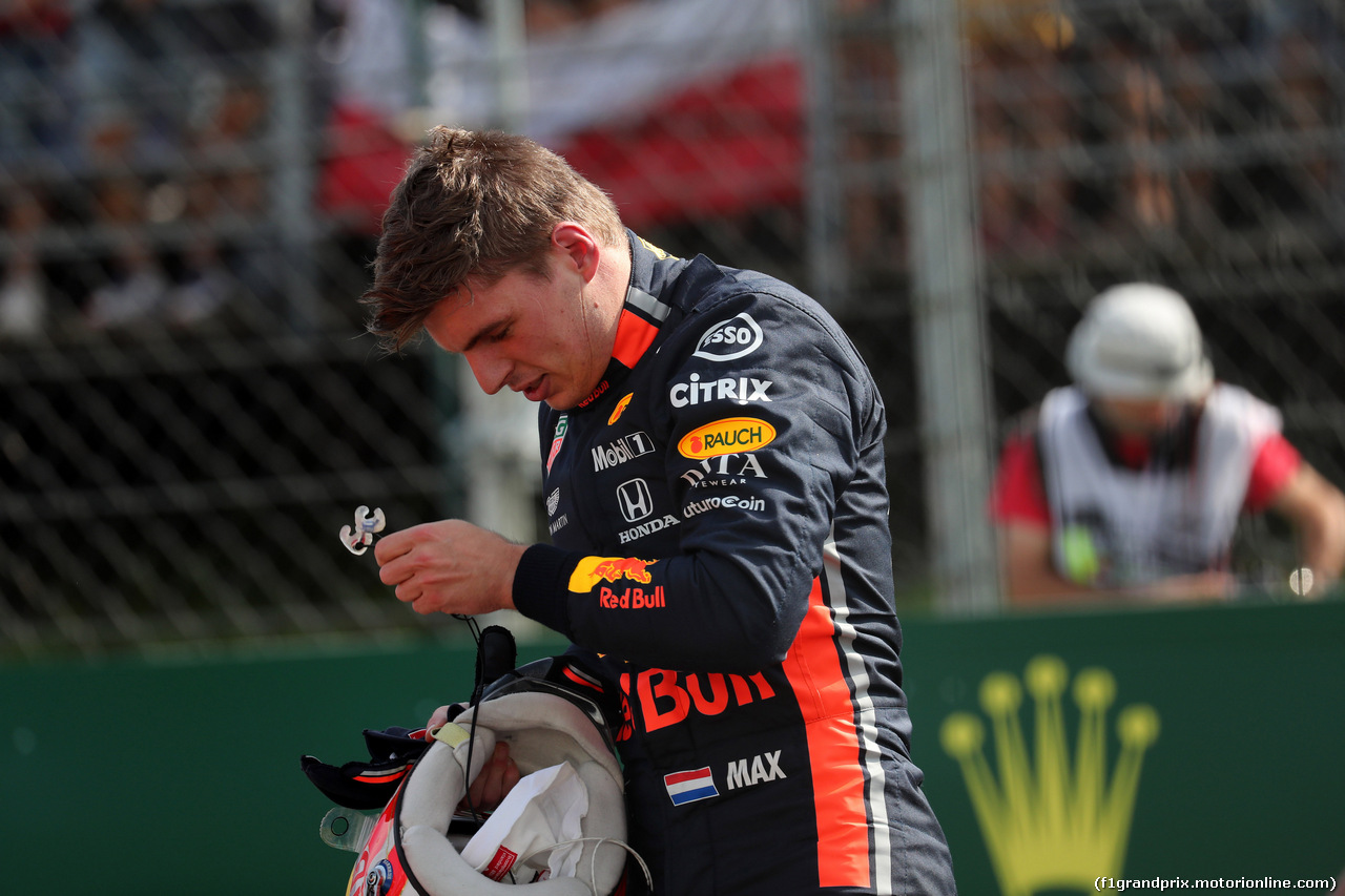 GP UNGHERIA, 03.08.2019 - Qualifiche, Max Verstappen (NED) Red Bull Racing RB15 pole position