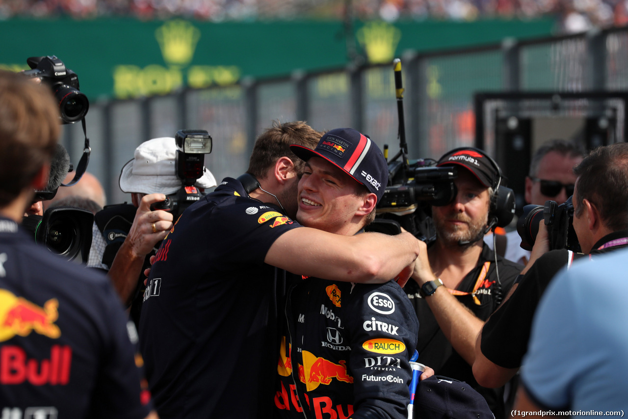 GP UNGHERIA, 03.08.2019 - Qualifiche, Max Verstappen (NED) Red Bull Racing RB15 pole position